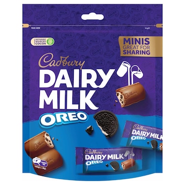 Cadbury Dairy Milk Oreo Mini Chocolate Sharing Pack, 145g