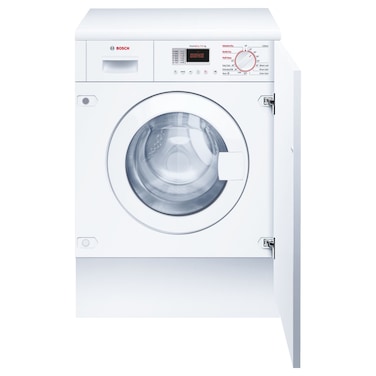 Bosch Series 4 Washer with Dryer WKD28351GB, 7/4 kg, Semi-Automatic, 1400 rpm, 5.6 kWh, White