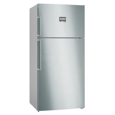 Bosch Series 6 Top Mount Freezer Refrigerator KDN86HIE0M, Brushed Steel, 687 L, 2 Doors