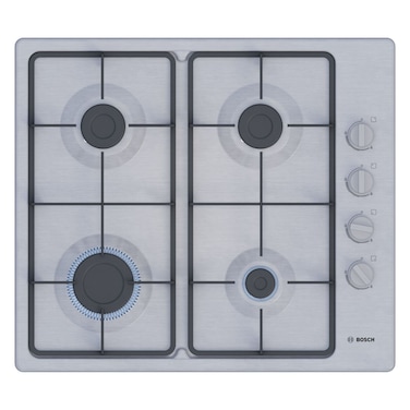 Bosch Series 2 Built-in Hob PBP6C5K60M, 60 cm, Gas, Stainless Steel