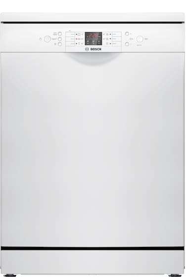 Bosch 12‑Place Free‑Standing Dishwasher, 6‑Programs, EcoSilence Drive &amp; ActiveWater &ndash; SMS26AW00M White