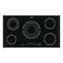 Ariston Built-In Hob HR9020B, 90 cm, Black, 5 Cooking Zones
