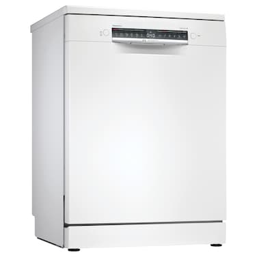 Bosch Series 4 Freestanding Dishwasher, SMS4HMW65M, 14 Place Settings, EcoSilence Drive, White