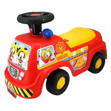 Disney Junior Mickey Fire Truck Lights and Sounds Ride-on Toy
