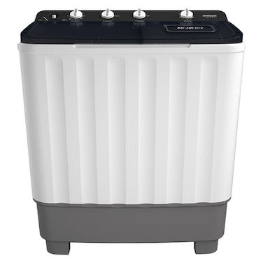 Hitachi Semi-Automatic Washer LTT12JWTMR, 12kg, Twin Tub, 1350 rpm, Mercury Grey