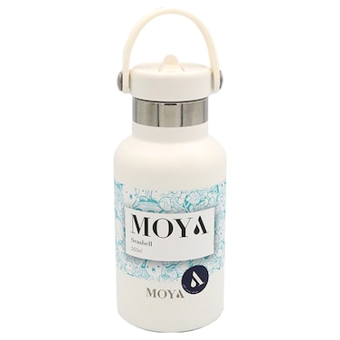 Moya Seashell Flask, White, 350ml