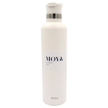 Moya Coral Reef Flask with White Lid, 1L