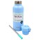 Moya Starfish Flask, Powder Blue, 500ml