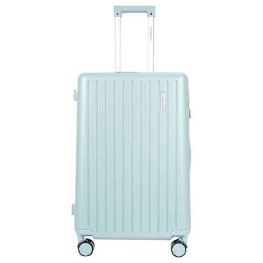 Cosmo Trekker Luggage Hard Trolley, Large, Blue, 75cm