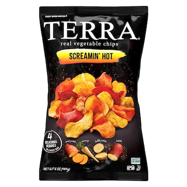 Terra Hot Real Vegetable Chips, 141g