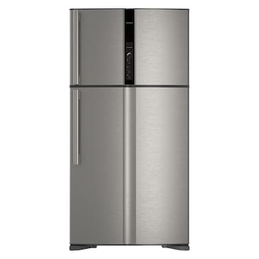 Hitachi 990L Gross Top Mount Double Door Premium Refrigerator RV990PUK1KBSL, 10 Year Warranty on Inverter Compressor, 2 Doors Fridge, Brilliant Silver