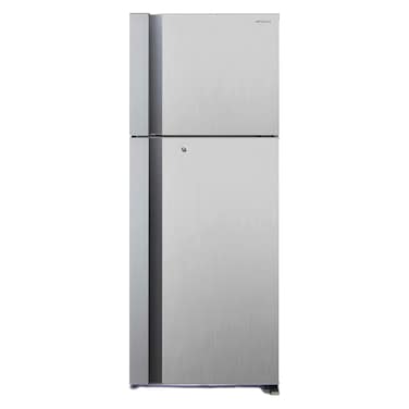 Hitachi 655L Gross Top Mount Double Door Refrigerator RV655PUKO4KPSV, 10-Year Warranty on Inverter Compressor, 2 Doors Fridge, Premium Silver