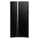 Hitachi 700L Gross Side by Side 2 Door Refrigerator No Frost, RS700PUK04GBK,10 Year Warranty on Inverter Compressor, Glass Black