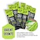 Klean Freak Body Wipes, Lemongrass with Citronella, 11x11 inch
