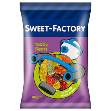 سويت فاكتوري دببة مطاطية، 40 غرام