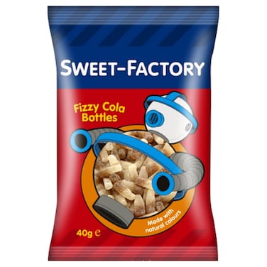 Sweet Factory Fizzy Cola Bottles, 40g