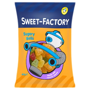 Sweet Factory Sugary Balls, 40g