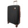 Giordano Ambition Luggage Hard Trolley, Black, 69cm