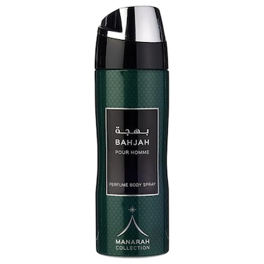 Rasasi Manarah Collection Bahjah Perfume Body Spray for Men, 200ml