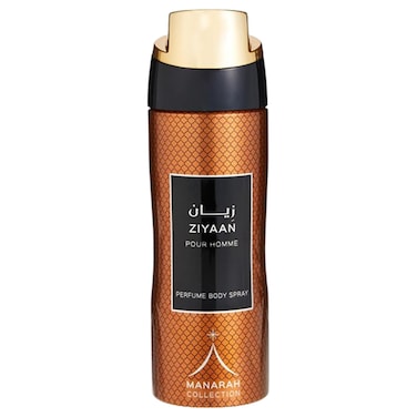 Rasasi Manarah Collection Ziyaan Perfume Body Spray for Men, 200ml