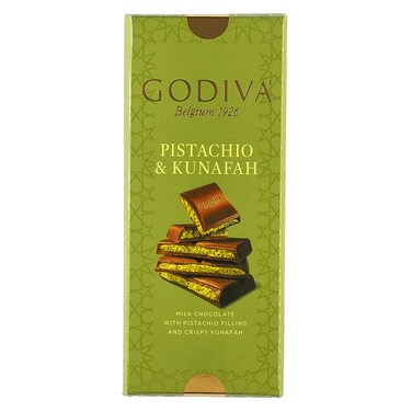 GODIVA KUNAFA&amp;PISTACHO CHOCO 122G