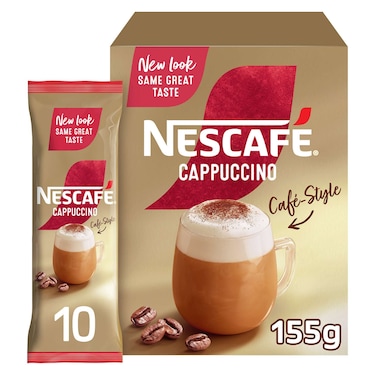 Nescafe Gold Cappuccino Coffee Mix 10 Sachets, 15.5g
