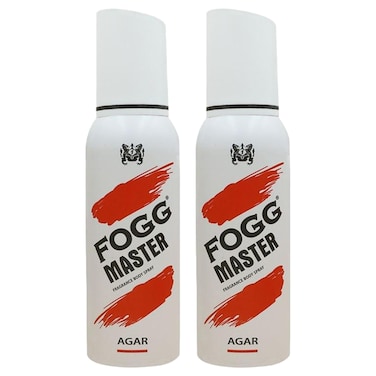 فوغ ماستر فراغرانس بخاخ الجسم، أجار، 120 ملل، حزمة من 2