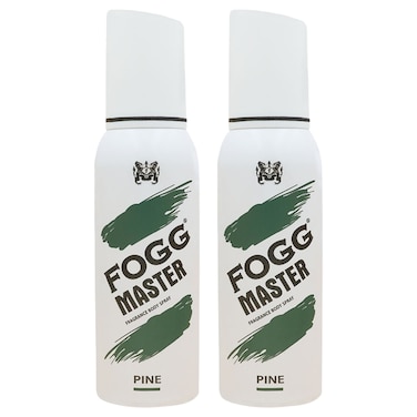 Fogg Master Fragrance Body Spray, Pine, 120ml Pack of 2