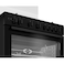 Beko 90x60cm Free Standing Gas Cooker, Full Safety,5 High Efficiency Gas Burner(1 Wok),Cast Iron Pan Support, Conventional Fan Oven,BGGR11127GBA(Black)