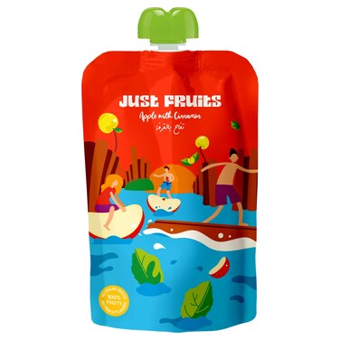 Just Fruits Apple with Cinnamon Puree, 110g