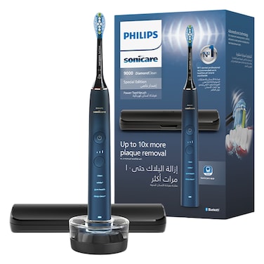 Philips Sonicare 9000 Series Power Toothbrush for Adult, HX9911/92, Aquamarine Gradient