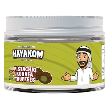 Hayakom Pistachio Kunafa Truffles, 85g