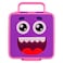 Bright Bites Bento Lunch Box, Purple