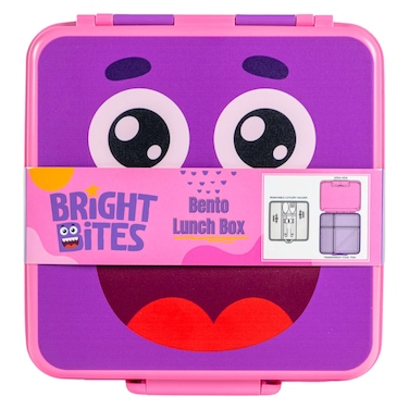 Bright Bites Bento Lunch Box, Purple