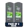 Dove Men+Care Refreshing Cleanser,  Extra Fresh, 250ml x 2