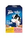Felix Purina As Good As It Looks Adult Cat Food in Jelly (2x 85g Chicken Pouches + 2x 85g Salmon Pouches)