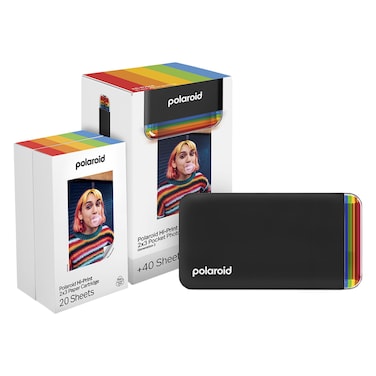 Polaroid Hi-Print Gen 2 Photo Printer Everything Box, Black