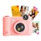 كوداك سمايل بلس كاميرا رقمية للطباعة الفورية 2 في 1،  وردي