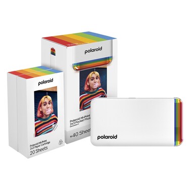 Polaroid Hi-Print Gen 2 Photo Printer Everything Box, White