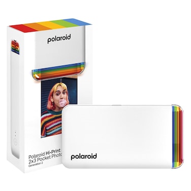 Polaroid Hi-Print Gen 2 Photo Printer, White