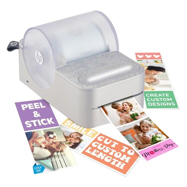HP Sprocket Panorama 500 Instant Portable Colour Printer, White