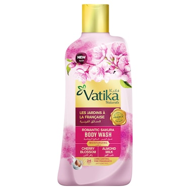 Dabur Vatika Naturals Romantic Sakura Body Wash, 250ml