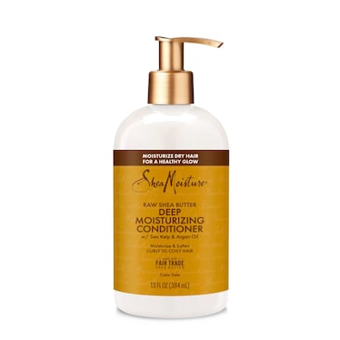 Shea Moisture Conditioner for Curly Hair Restorative Raw Shea Butter Deep Moisturizing Conditioner 384ml