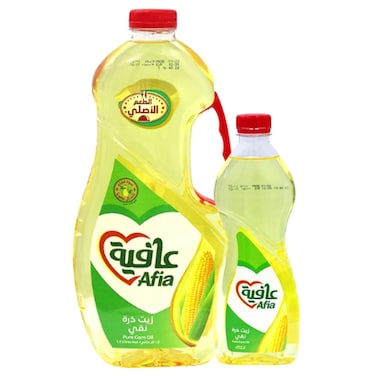 Afia Pure Corn Oil, 1.5L+500ml