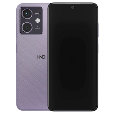 إتش إم دي كراست هاتف ذكي، 128 جيجابايت، لون بنفسجي فاتح، ثنائي الشريحة، 6 جيجابايت رام، 5G