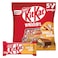 Nestle KitKat Chunky Mini Vanilla Waffle Milk Chocolate Covered Wafer Bars, 110g