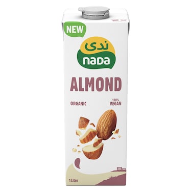 نادا مشروب اللوز العضوي، 1 لتر