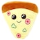 Cuddles Velvet Plush Doll, Pizza