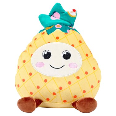 Cuddles Velvet Plush Doll, Pineapple