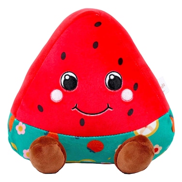 Cuddles Velvet Plush Doll, Watermelon